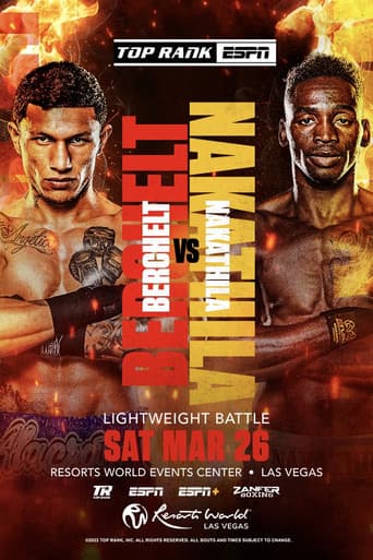 Poster for Miguel Berchelt vs. Jeremiah Nakathila