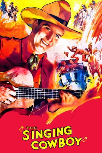 Poster for The Singing Cowboy