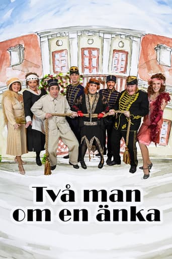 Poster for Två man om en änka