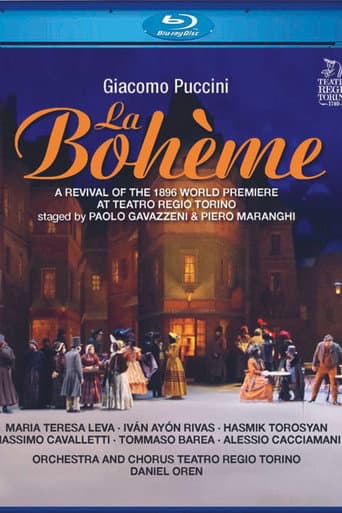 Poster for La Bohème