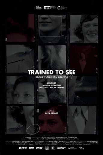 Poster for Trained to See – Three Women and the War