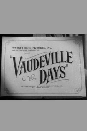 Poster for Vaudeville Days