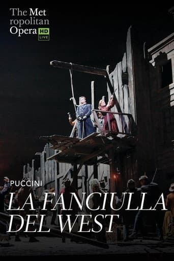 Poster for The Metropolitan Opera: La Fanciulla del West