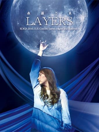 Poster for Kokia LAYERS Manzo Shinra ~ lights and shadows ~