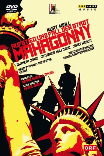 Poster for The Rise and Fall of the City of Mahagonny