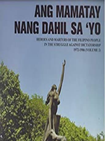 Poster for Ang Mamatay Ng Dahil Sa Iyo