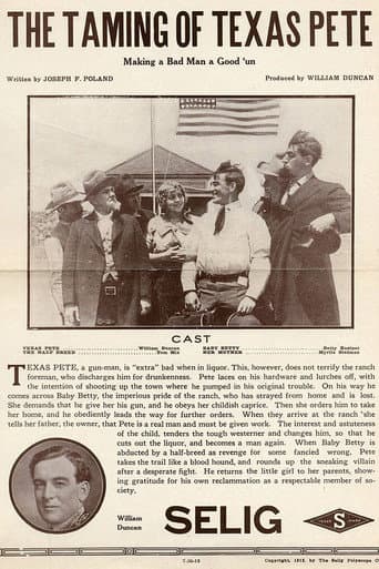 Poster for The Taming of Texas Pete