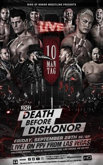Poster for ROH: Death Before Dishonor XVI