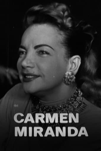 Poster for Carmen Miranda