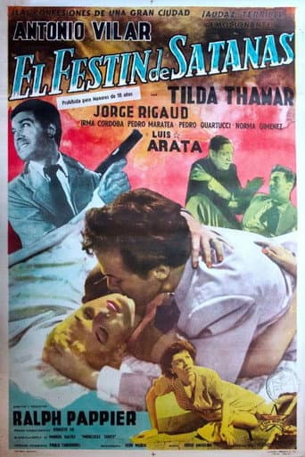 Poster for El festín de Satanás