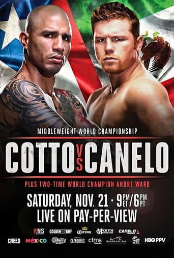Poster for Miguel Cotto vs. Canelo Álvarez
