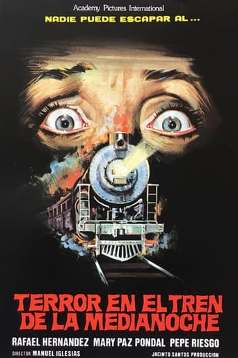 Poster for Terror on the Midnight Train