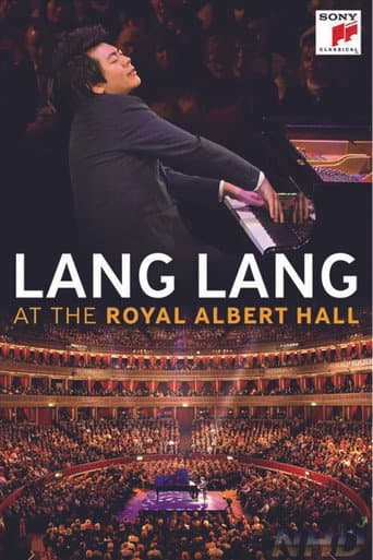 Poster for Lang Lang at the Royal Albert Hall