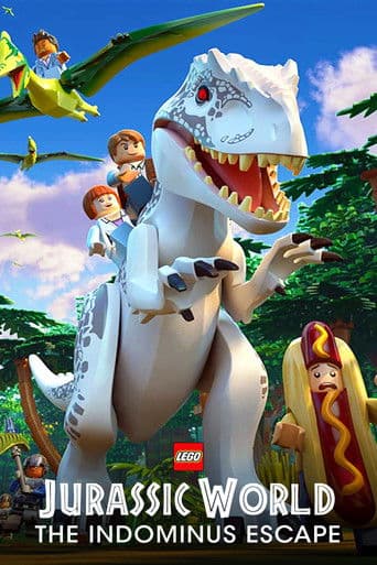 Poster for LEGO Jurassic World: The Indominus Escape