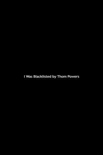 Poster for I Was Blacklisted by Thom Powers