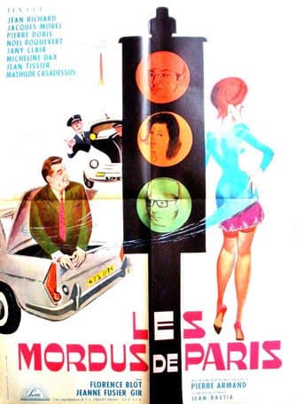 Poster for Les Mordus de Paris