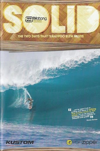 Poster for Solid: The Two Days That Teahupoo Blew Minds