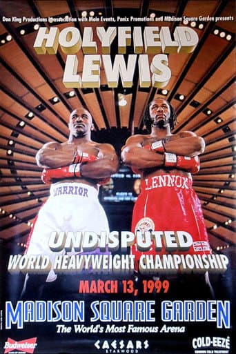 Poster for Evander Holyfield vs. Lennox Lewis I