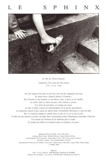 Poster for Le sphinx