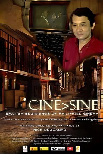 Poster for Cine/Sine: Spanish Beginnings of Philippine Cinema