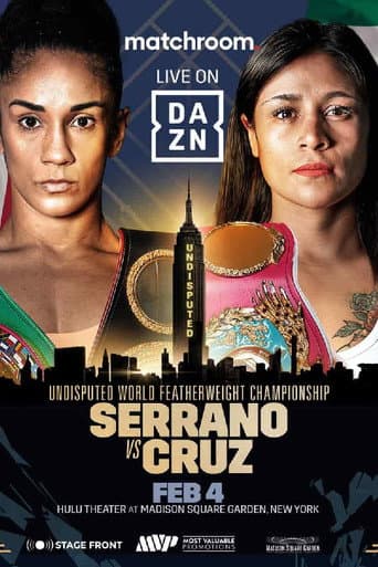 Poster for Amanda Serrano vs. Erika Cruz
