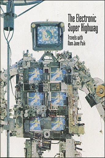 Poster for The Electronic Super Highway: Nam June Paik in the Nineties
