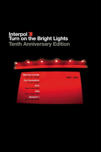 Poster for Interpol: Turn on the Bright Lights 10th Anniversary