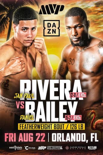 Poster for Jan Paul Rivera vs. Daniel Bailey