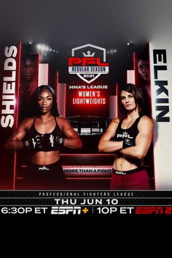 Poster for PFL 2021 #4: Regular Season - Shields vs. Elkin