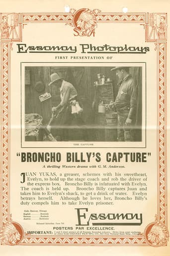 Poster for Broncho Billy's Capture