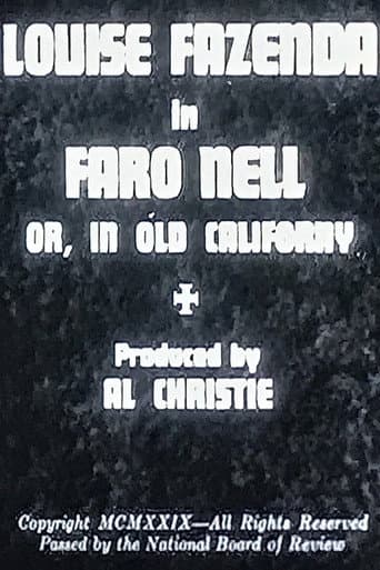 Poster for Faro Nell or, In Old Californy