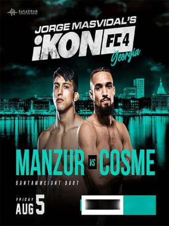 Poster for Jorge Masvidal's iKON FC 4: Mansur vs. Cosme