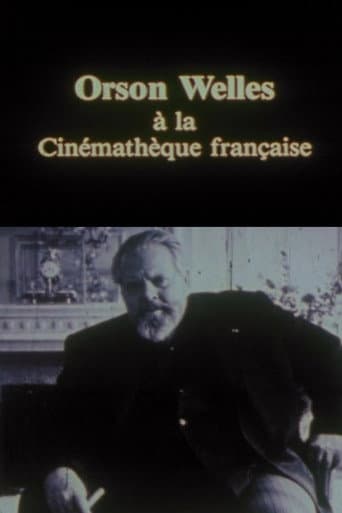 Poster for Orson Welles at the Cinémathèque Française