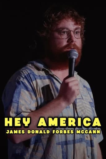 Poster for James Donald Forbes McCann: HEY AMERICA