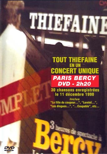 Poster for Hubert Félix Thiéfaine : Live Bercy 1998