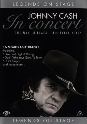 Poster for Johnny Cash: The Man in Black - His Early Years