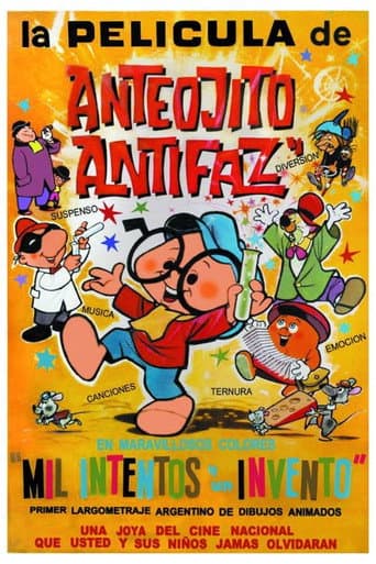 Poster for Anteojito and Antifaz, A Thousand Attempts and One Invention