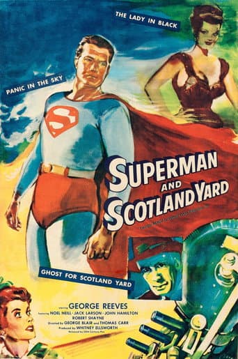 Poster for Superman and Scotland Yard