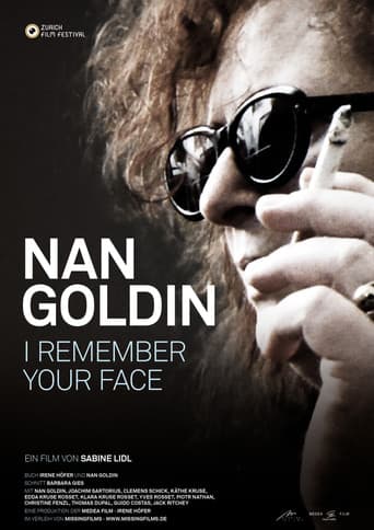 Poster for Nan Goldin: I Remember Your Face