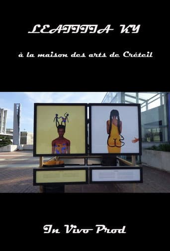 Poster for Laetitia Ky at the Créteil arts center