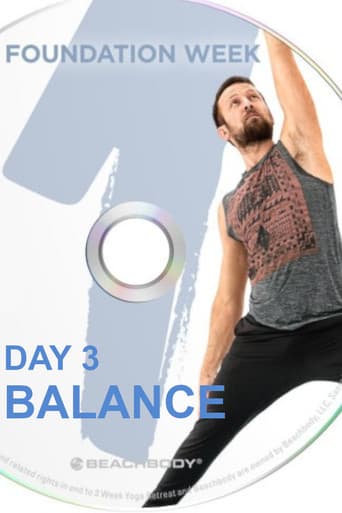 Poster for 3 Weeks Yoga Retreat - Week 1 Foundation - Day 3 Balance