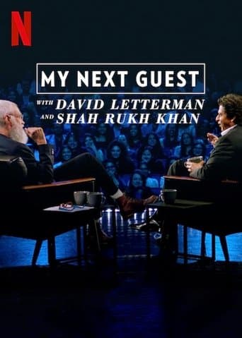 Poster for My Next Guest with David Letterman and Shah Rukh Khan
