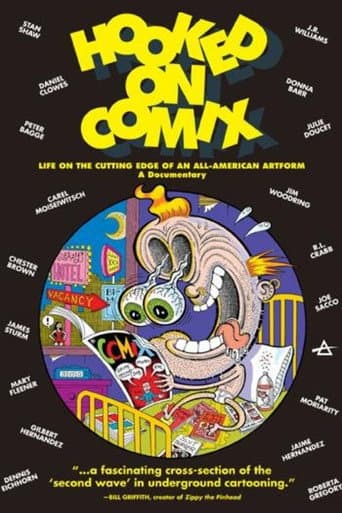 Poster for Hooked on Comix - Volume 1 - Life On The Cutting Edge Of An All-American Artform