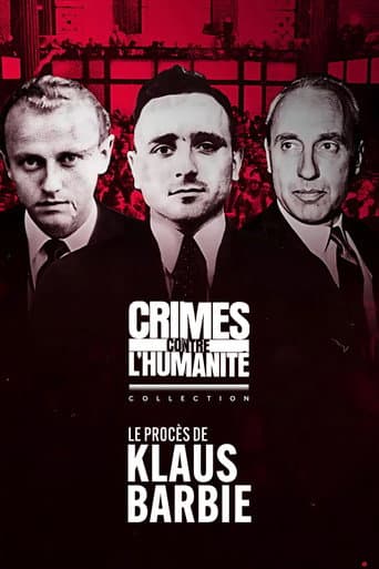 Poster for The Trial of Klaus Barbie