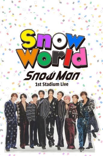 Poster for Snow Man 1st Stadium Live Snow World