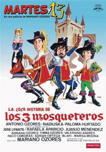 Poster for La loca historia de los tres mosqueteros