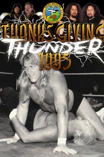 Poster for SMW Thanksgiving Thunder 1993