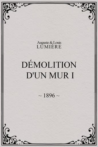 Poster for Demolition of a Wall, I