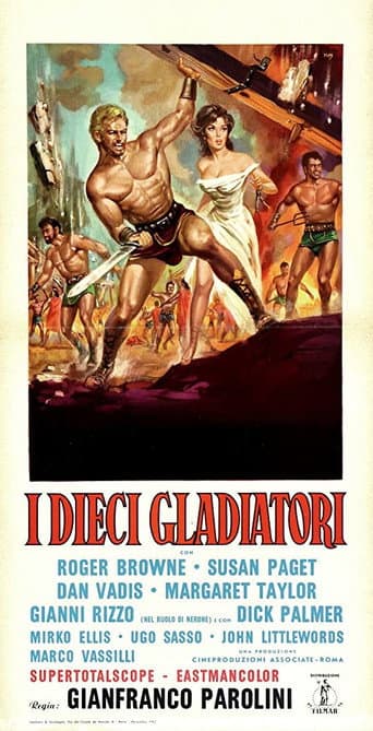 Poster for The Ten Gladiators