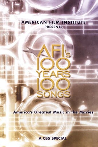 Poster for AFI's 100 Years... 100 Songs: America's Greatest Music in the Movies